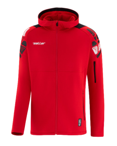 Hoodie met lange rits